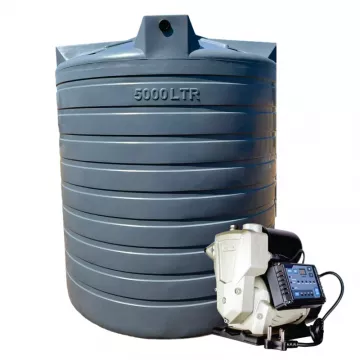 5000l Water tank and VSP .75KW Booster Pump System (with VSD)
