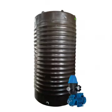 1000l Slim tank and 0.37kw Peripheral Water Pump & Controller